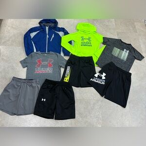 Boys UNDER ARMOUR/VINEYARD VINES/COLUMBIA Shorts..Shirts & Jacket Summer Lot